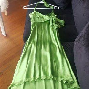 Beautiful flowy green dress